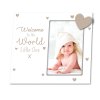 FS827-WH: White Wooden Photo Frame